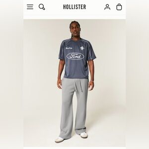 Hollister boot cut sweatpants